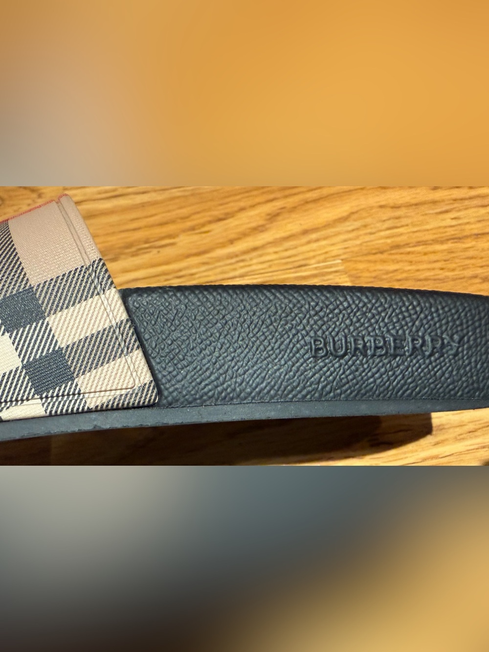 Burberry Furley Nova Check Slides  Sandals Women’s Size Eur 37/US 7 - Picture 9 of 10